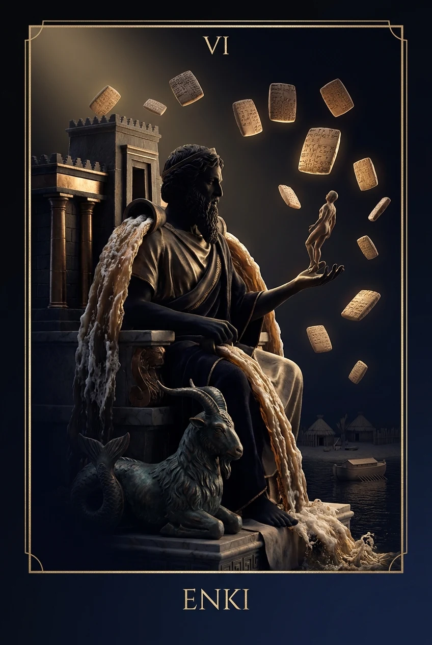 Enki, The intelligence that flows beneath the rule