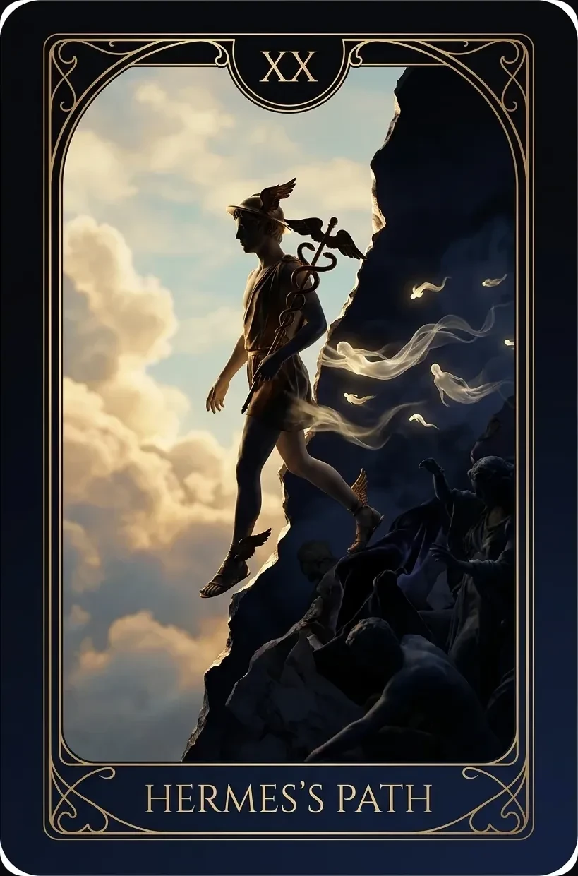 Hermes's Path, The guide between two worlds, a crossing of thresholds