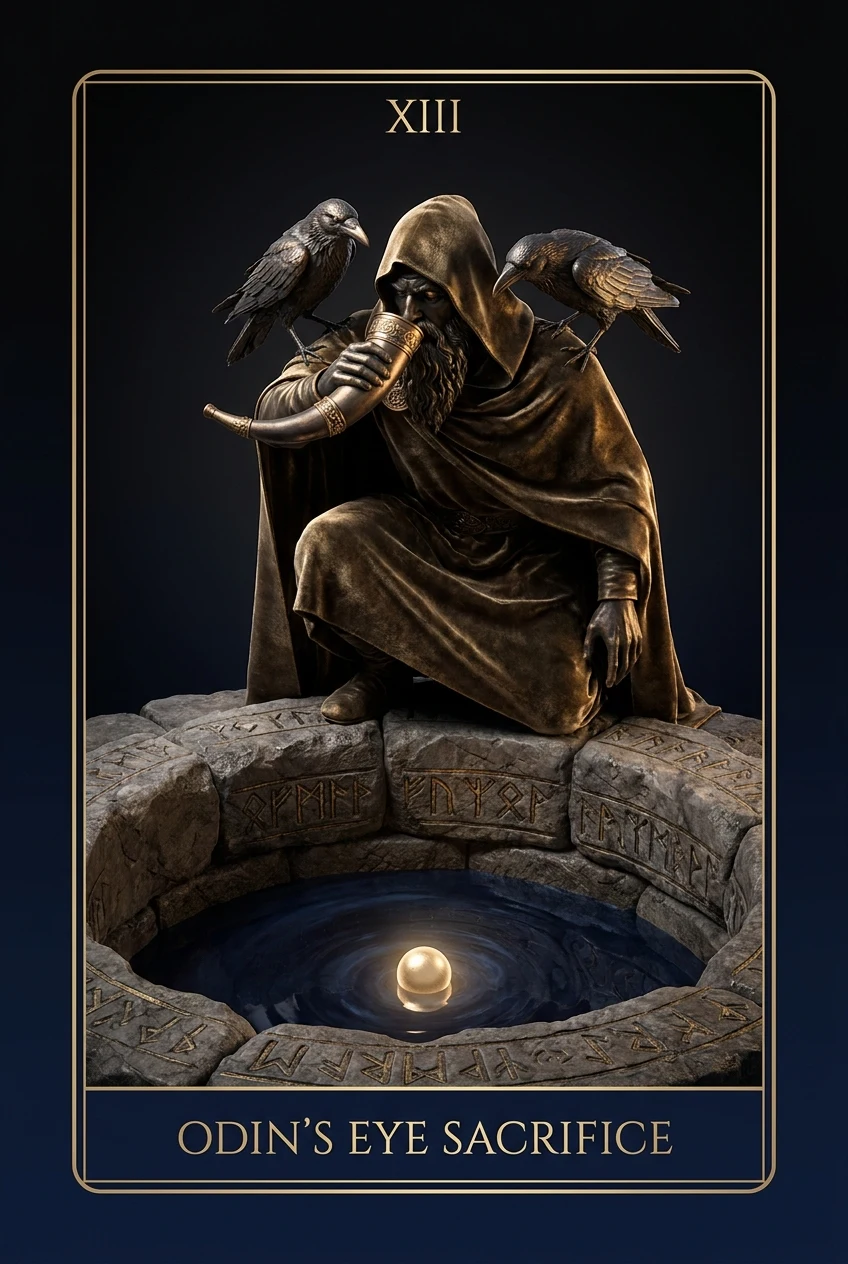 Odin's Eye Sacrifice, A price paid for wisdom that cannot be taken back