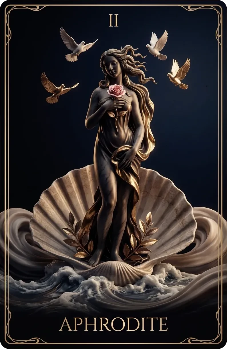 Aphrodite, Çekim ve birleşme