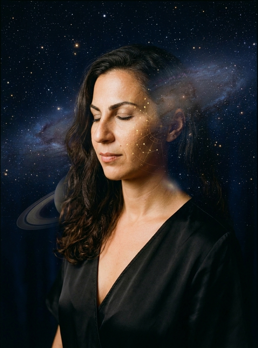 Özge, sertifikalı astrolog